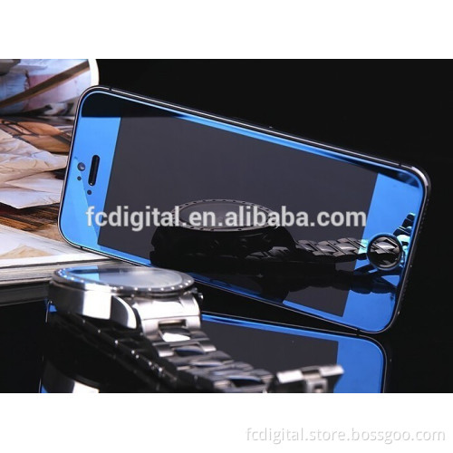 Plating cartoon tempered glass film screen protector for iPhone 6/6 plus